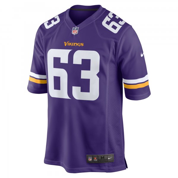 Men's Minnesota Vikings Coy Cronk Nike  Purple Team Game Jersey