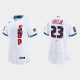 Men's San Diego Padres #23 Fernando Tatis Jr. White 2021 MLB All-Star Game Jersey