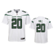 Youth Nike NFL Jets Breece Hall #20 White Limited Jersey