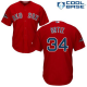 Boston Red Sox #34 David Ortiz Red New Cool Base 2018 World Series Champions Stitched MLB Jersey