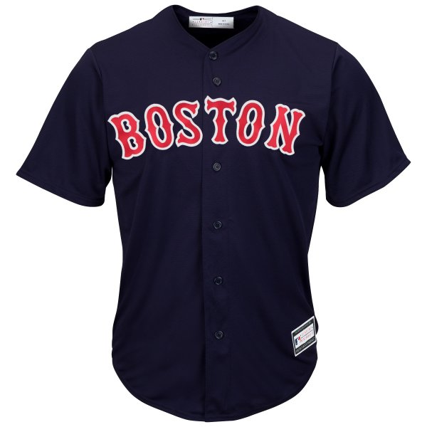 Men's Boston Red Sox Navy Big & Tall Replica Team Jersey