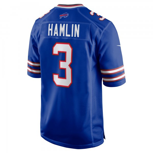 Men's Buffalo Bills Damar Hamlin Nike Royal Home Game Player Jersey