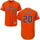 Houston Astros #20 Preston Tucker Orange Flexbase Collection 2017 World Series Bound Stitched MLB Jersey