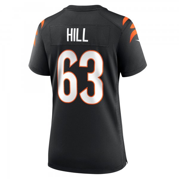 Women's Cincinnati Bengals Trey Hill Nike Black Game Jersey