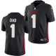 #1 Dad Men's Atlanta Falcons Black 2020 New Vapor Limited Nike Jersey