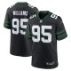 Men's New York Jets Quinnen Williams Nike Legacy Black Alternate Game Jersey