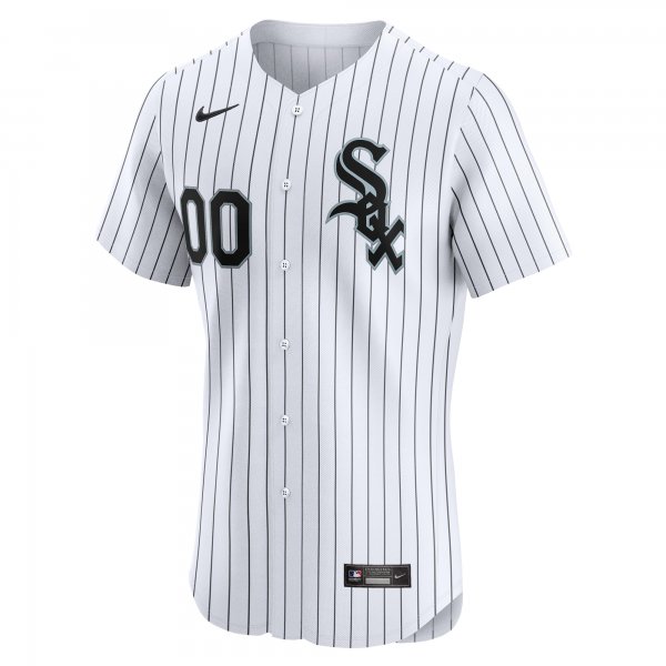 Men's Chicago White Sox Nike White Home Elite Custom Jersey