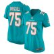 Women's Miami Dolphins Jack Driscoll Nike  Aqua Team Game Jersey