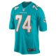 Men's Miami Dolphins Liam Eichenberg Nike Aqua Game Jersey