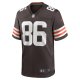 Men's Cleveland Browns Devin Asiasi Nike  Brown  Game Jersey