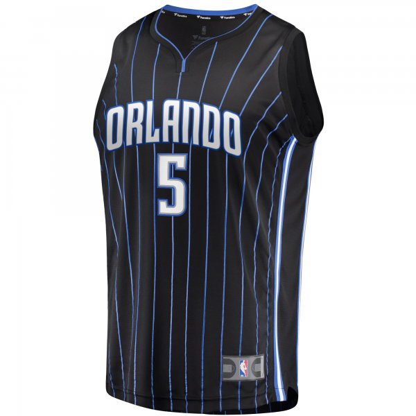 Men's Orlando Magic Paolo Banchero Fanatics Black Fast Break Replica Player Jersey - Icon Edition