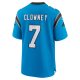 Men's Carolina Panthers Jadeveon Clowney Nike  Blue Alternate  Game Jersey