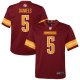 Youth Washington Commanders Jayden Daniels Nike Burgundy 2024 NFL Draft First Round Pick Player Game Jersey