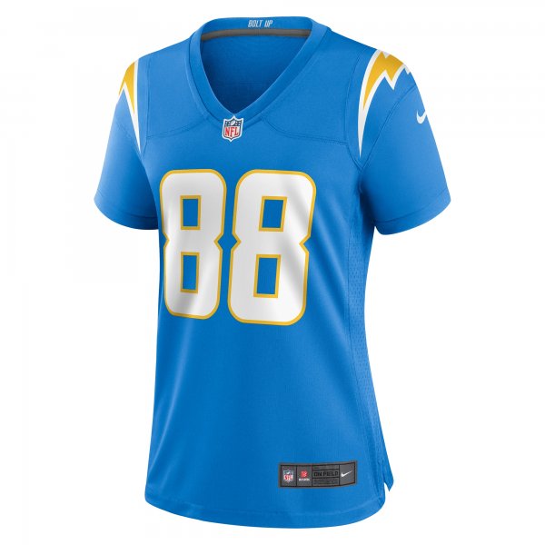 Women's Los Angeles Chargers Hayden Hurst Nike  Powder Blue  Game Jersey