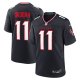 Men's Houston Texans Jeff Okudah Nike  Navy Team Game Jersey