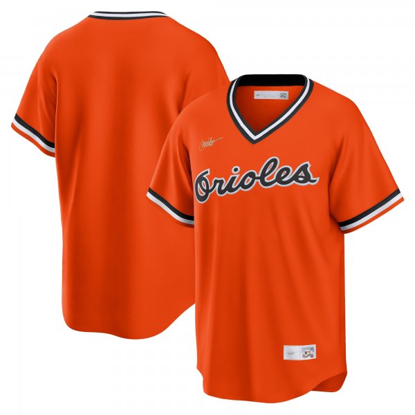 Men's Baltimore Orioles Nike Orange Alternate Cooperstown Collection Team Jersey