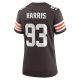 Women's Cleveland Browns Shelby Harris Nike  Brown Team Game Jersey