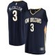 Youth New Orleans Pelicans C.J. McCollum Fanatics Navy Fast Break Replica Player Jersey - Icon Edition