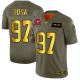 Men's San Francisco 49ers #97 Nick Bosa Camo/Gold Stitched NFL Limited 2019 Salute To Service Jersey