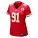 Women's Kansas City Chiefs Derrick Nnadi Nike Red Game Jersey