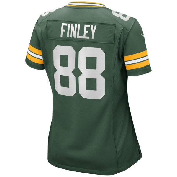 Women's Green Bay Packers Jermichael Finley Nike Green Game Retired Player Jersey