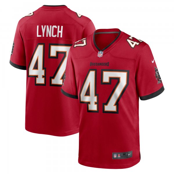 Men's Tampa Bay Buccaneers John Lynch Nike Red Retired Player Game Jersey