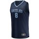 Men's Memphis Grizzlies Ziaire Williams Fanatics Navy Fast Break Replica Jersey - Icon Edition