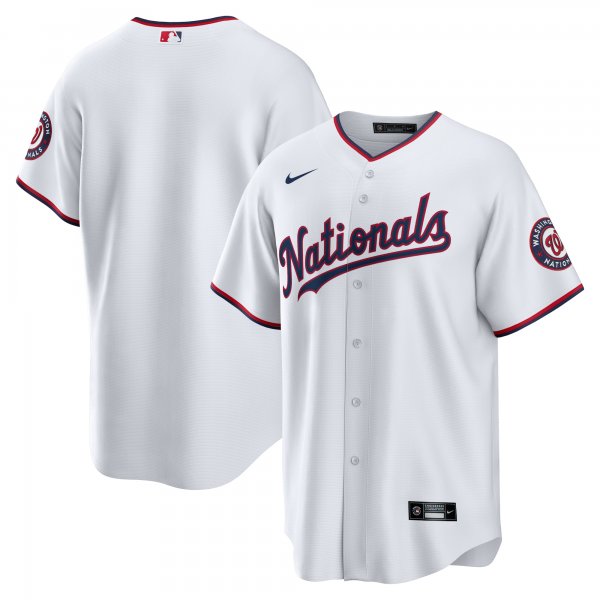 Men's Washington Nationals Nike White Alternate Replica Team Jersey