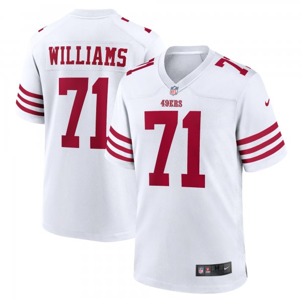 Men's San Francisco 49ers Trent Williams Nike White Player Game Jersey