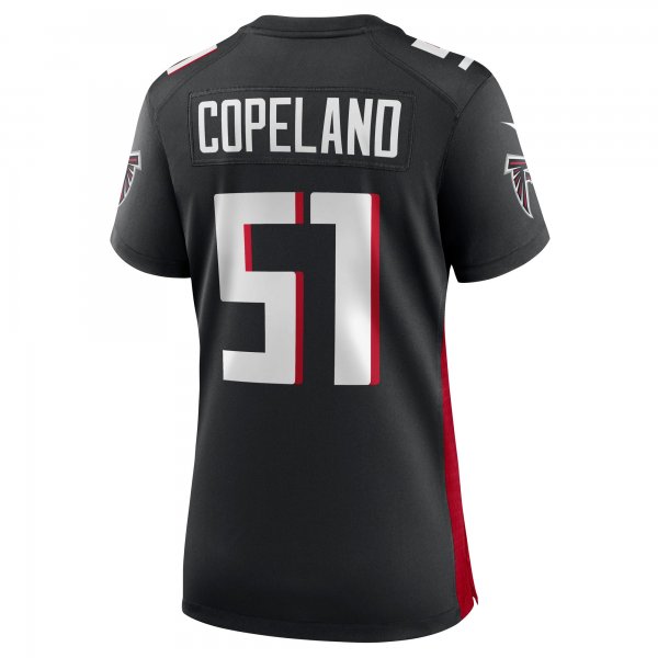 Women's Atlanta Falcons Brandon Copeland Nike Black Game Player Jersey