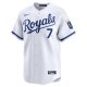 Men's Kansas City Royals Bobby Witt Jr. Nike White Home Limited Player Jersey