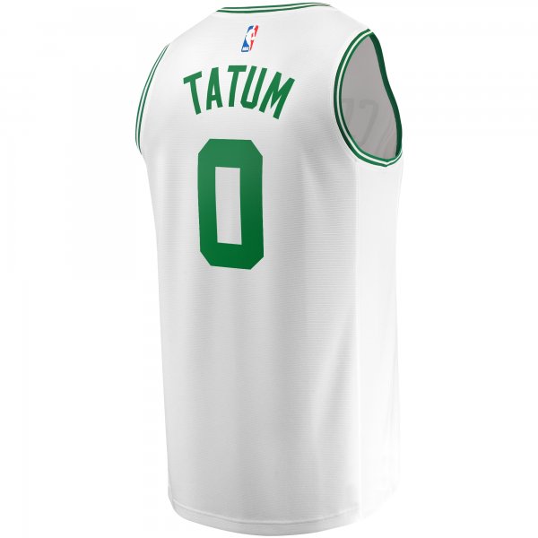 Men's Boston Celtics Jayson Tatum Fanatics White Fast Break Replica Player Jersey - Association Edition