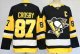 Men's #87 Sidney Crosby Pittsburgh Penguins Black City Edition Jersey