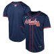 Youth Atlanta Braves Nike Navy Alternate Limited Jersey