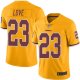 Washington Redskins #23 Bryce Love Gold Men's Stitched NFL Limited Rush Jersey