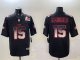 Youth Kansas City Chiefs #15 Patrick Mahomes Black Super Bowl LIX Smoke Fashion Vapor Limited Stitched Jersey