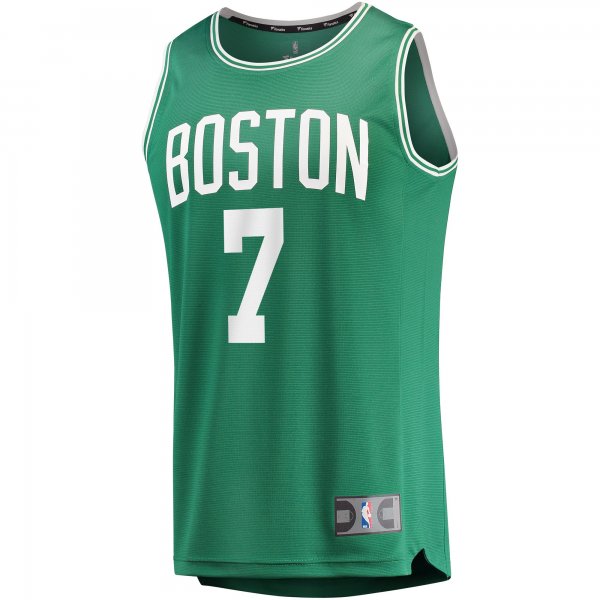 Men's Boston Celtics Jaylen Brown Fanatics Kelly Green Fast Break Replica Jersey - Icon Edition