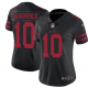 Nike San Francisco 49ers #10 Jimmy Garoppolo Women's Black Vapor Untouchable Limited Player NFL Jersey