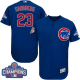 Chicago Cubs #23 Ryne Sandberg Blue Flexbase Collection 2016 World Series Champions Stitched MLB Jersey