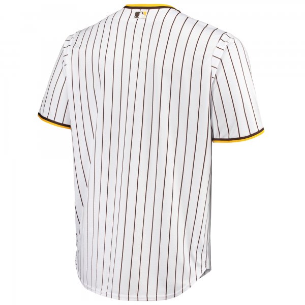 Men's San Diego Padres White/Brown Big & Tall Home Replica Team Jersey