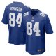 Men's New York Giants Marcus Johnson Nike Royal Home Game Player Jersey