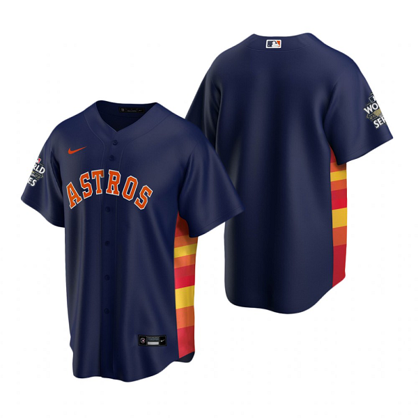 Men's Houston Astros Navy 2022 World Series Cool Base Jersey