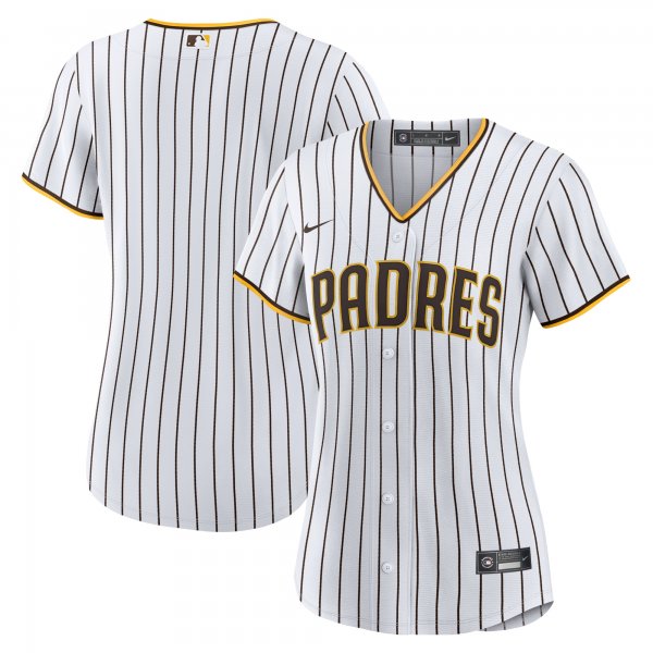 Women's San Diego Padres Nike White Home Replica Team Jersey