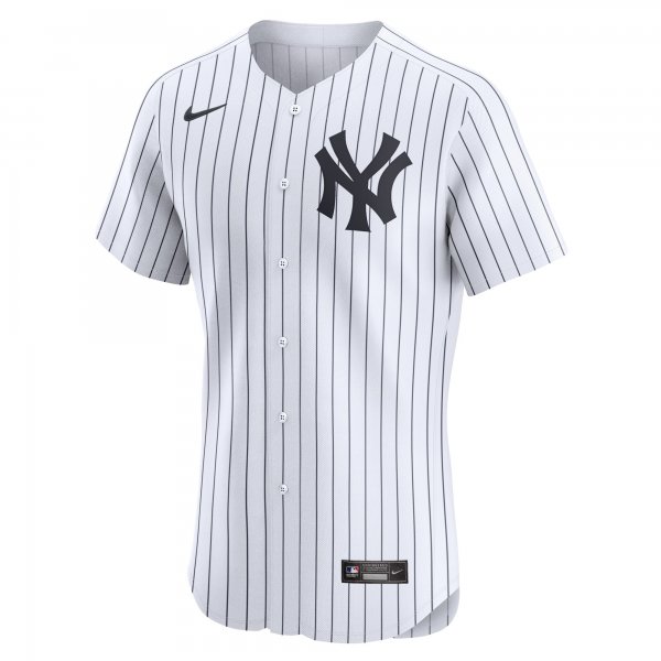 Men's New York Yankees Yoendrys Gomez Nike White Home Elite Player Jersey