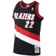 Men's Portland Trail Blazers Clyde Drexler Mitchell & Ness Black 1991/92 Hardwood Classics Swingman Jersey