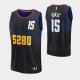 Youth Denver Nuggets #15 Nikola Jokic City Edition 2023-24 Jersey - Black