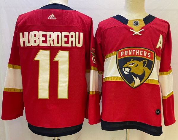 Men's Florida Panthers #11 Jonathan Huberdeau Breakaway Home Replica Jersey