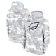 Youth Nike Arctic Camo Philadelphia Eagles 2024 Salute To Service Club Fleece Pullover Hoodie