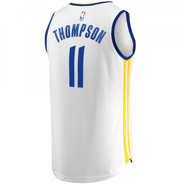 Men's Golden State Warriors Klay Thompson Fanatics White Fast Break Replica Player Jersey - Association Edition