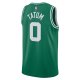 Unisex Boston Celtics Jayson Tatum Nike Kelly Green Swingman Jersey - Icon Edition